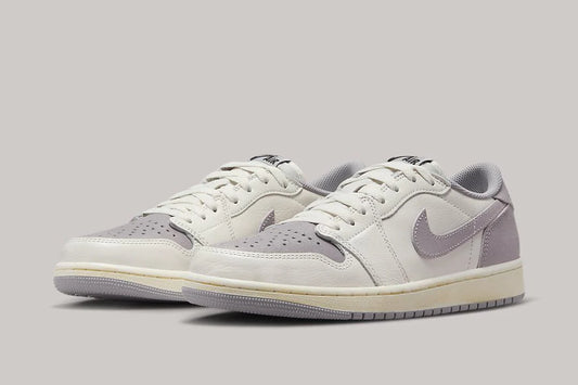 Jordan 1 Low recebe a cor ‘’Atmosphere Grey’’