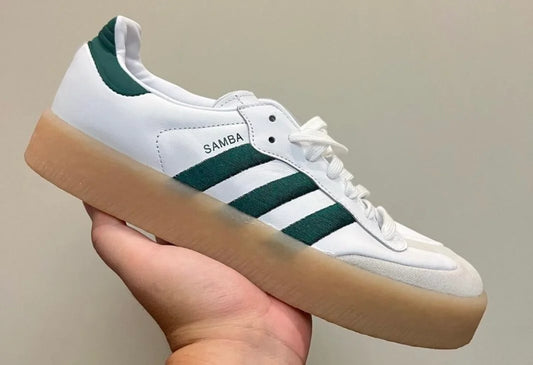 Veja imagens do novo Adidas Samba verde XLG