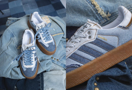 O Adidas Sambae Denim será lançado em breve