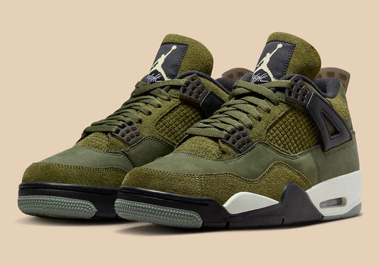 O Air Jordan 4 Medium Olive chega em breve