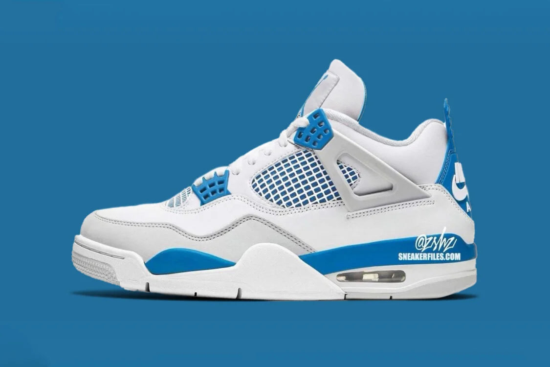 O Air Jordan 4 "Military Blue" volta em 2024 Sneaker Sul