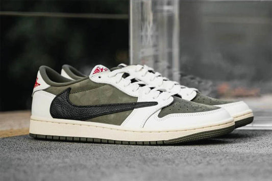 O Air Jordan 1 Low Medium Olive de Travis Scott chega em 2025