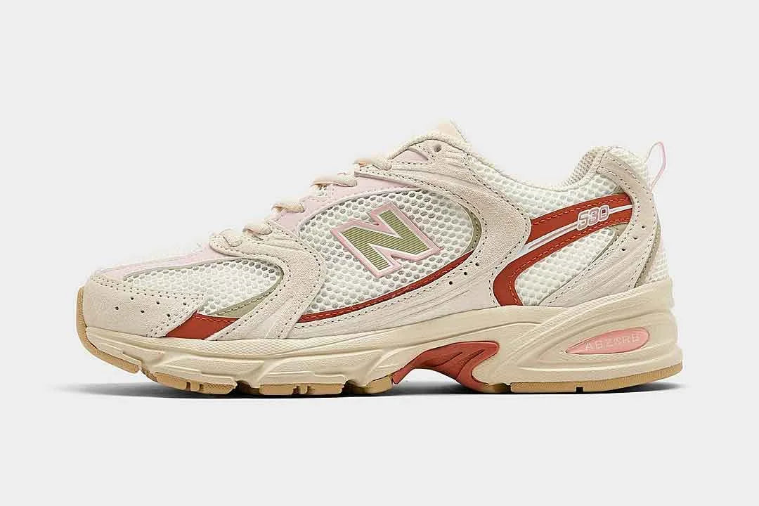 New balance rosa e beige best sale