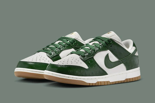 A Nike lançará um novo dunk verde chamado de Green Ostrich