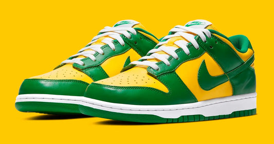 O Nike Dunk Low "Brazil" volta em fevereiro