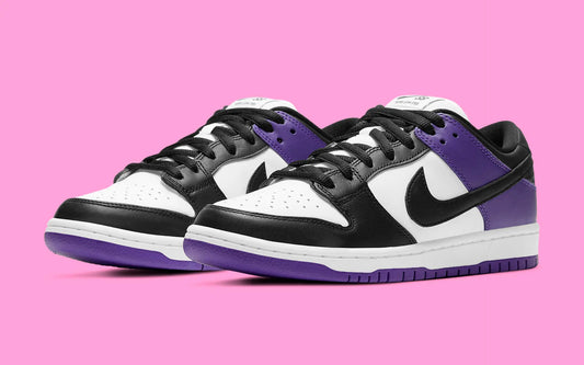 O antigo Nike SB Dunk Low Court Purple volta neste mês