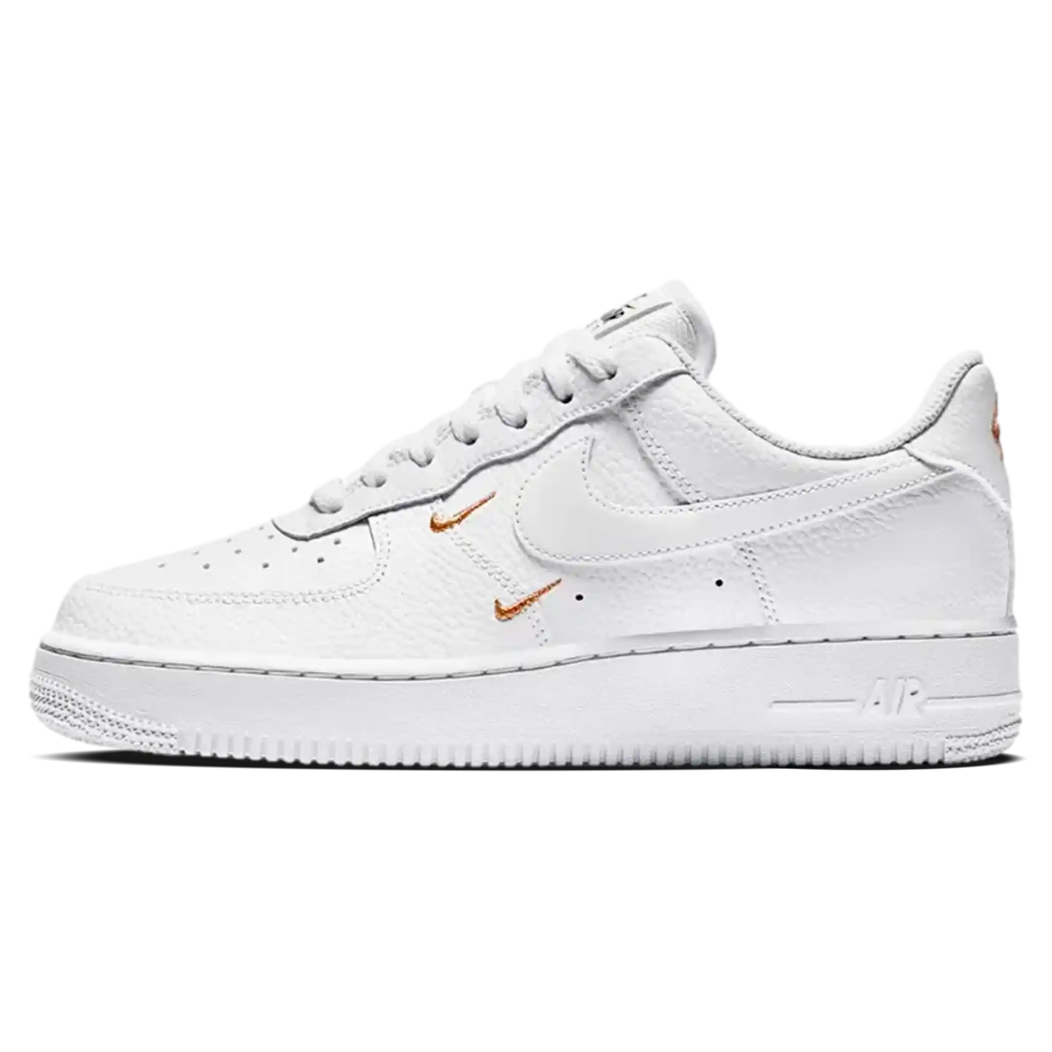 Air force ones with sales gold