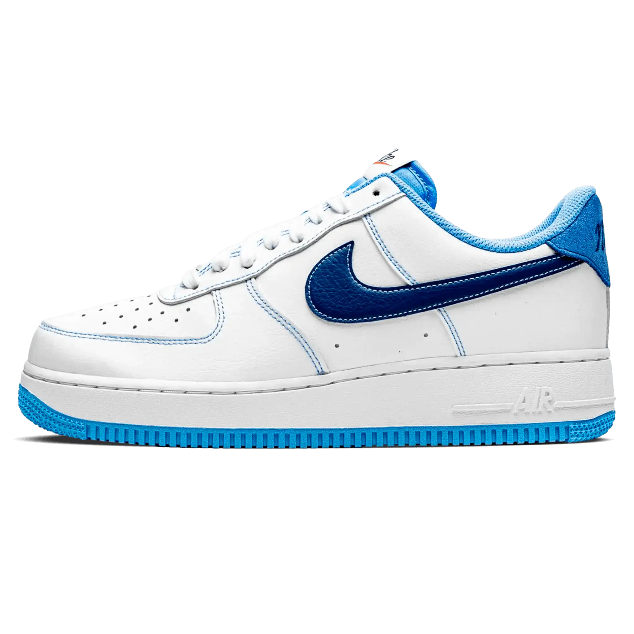 Nike Sneaker Nike Af1 White And Blue Tênis Air Force Feminino