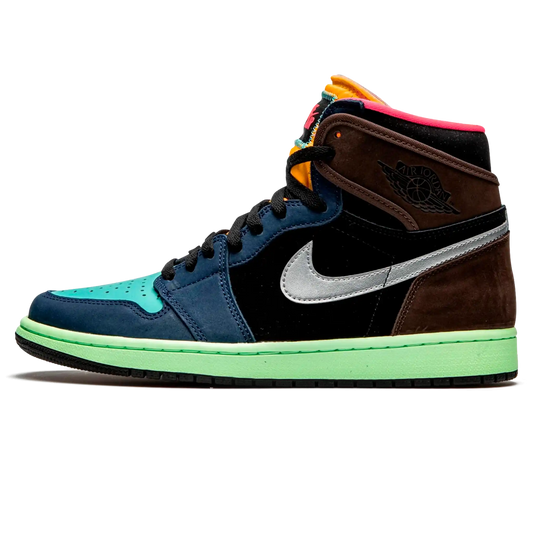 Tênis Air Jordan 1 High "Bio Hack" Colorido