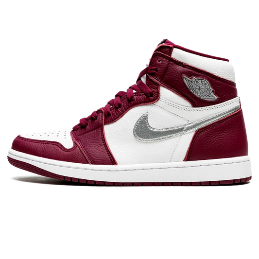 Tênis Air Jordan 1 High "Bordeaux" Bordô