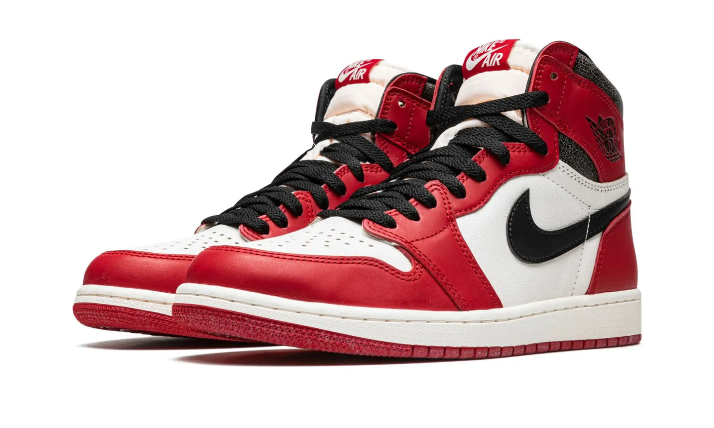 Tênis Air Jordan 1 High Chicago "Lost and Found" Vermelho
