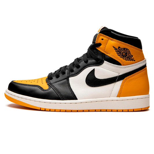 Tênis Air Jordan 1 High "Taxi Yellow" Amarelo / Preto