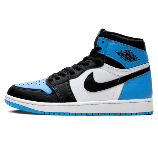 Tênis Air Jordan 1 High "UNC Toe" Azul