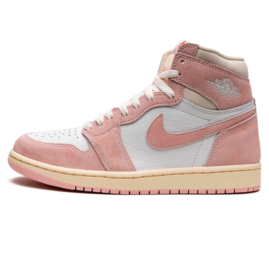 Tênis Air Jordan 1 High Feminino "Washed Pink" Rosa