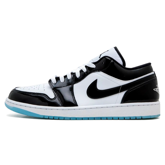 Tênis Air jordan 1 Low "Concord" Preto / Branco