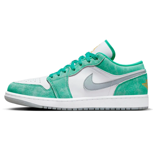 Tênis Air jordan 1 Low Masculino "Emerald Grey" Verde