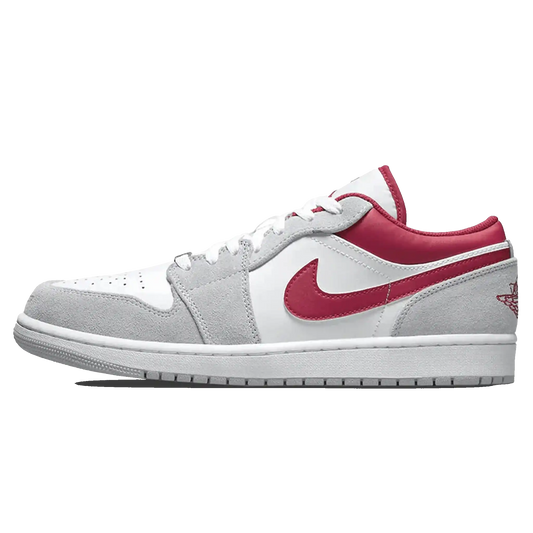 Tênis Air jordan 1 Low "Light Smoke Gym Red"