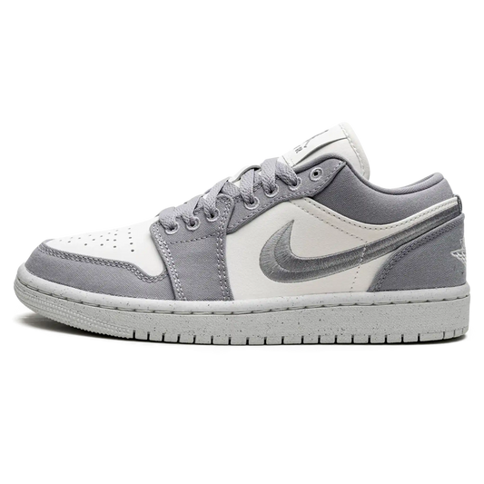 Tênis Air Jordan 1 Low "Light Steel Grey" Cinza