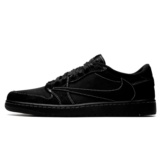Tênis Air Jordan 1 Low x Travis Scott "Black Phantom"