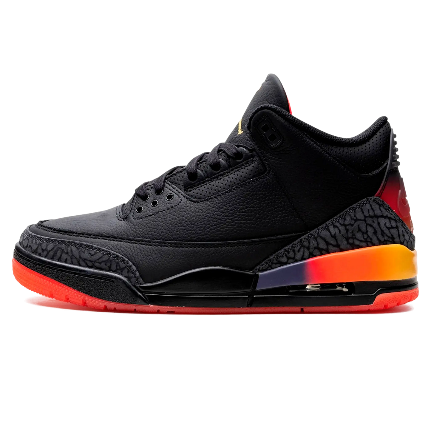 Tênis Air Jordan 3 x J Balvin "Rio" Preto
