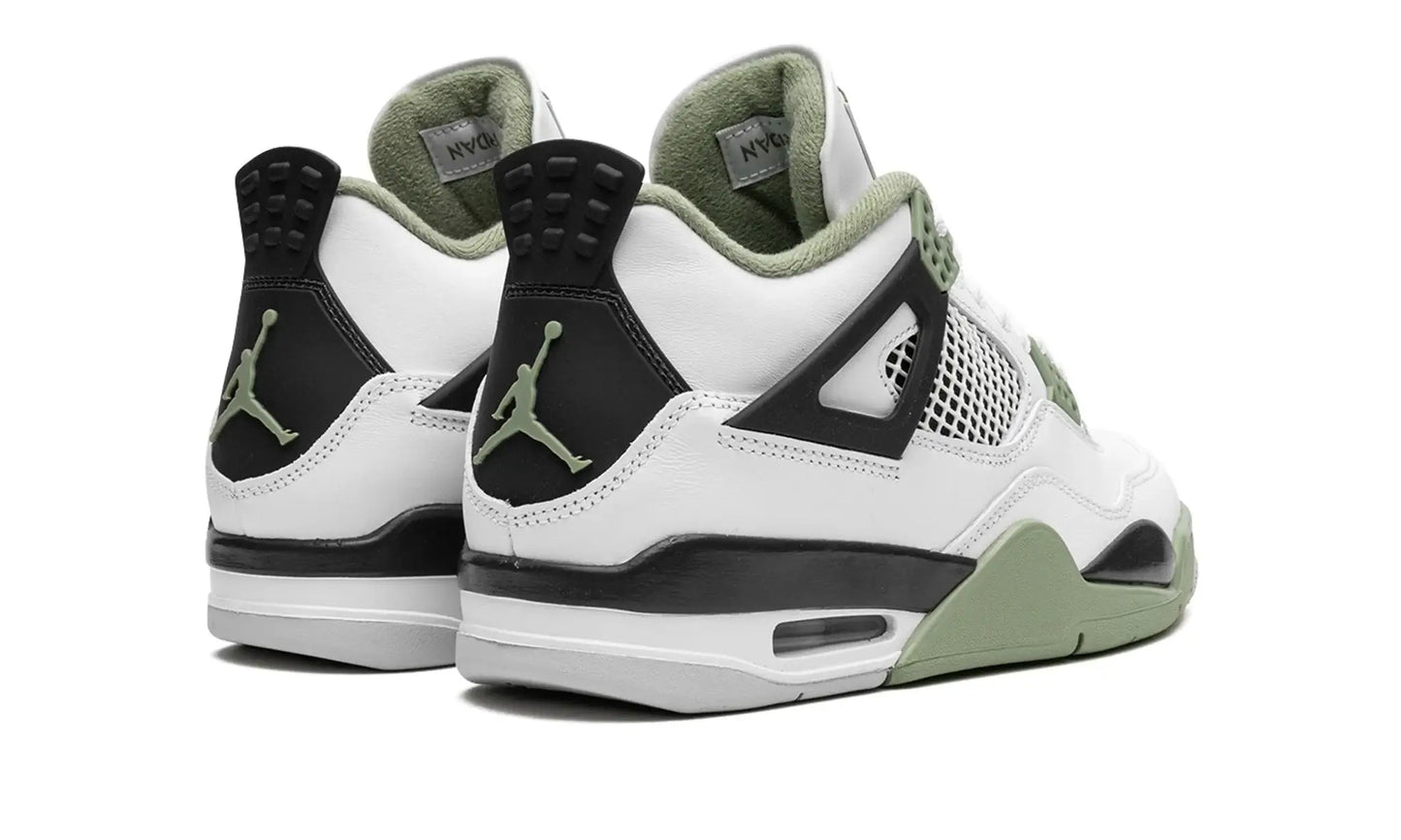 Tênis Air jordan 4 "Seafoam Oil Green" Branco / Verde