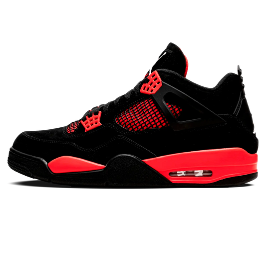 Tênis Air jordan 4 "Red Thunder" Preto / Vermelho