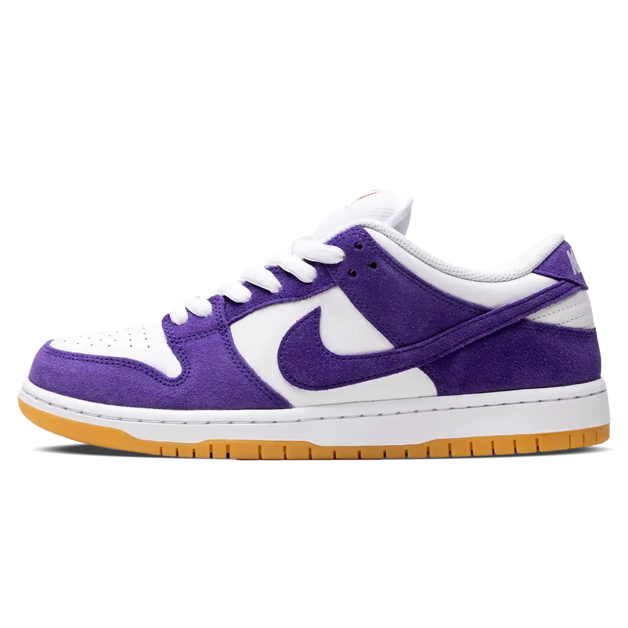 Purple and white deals nikes