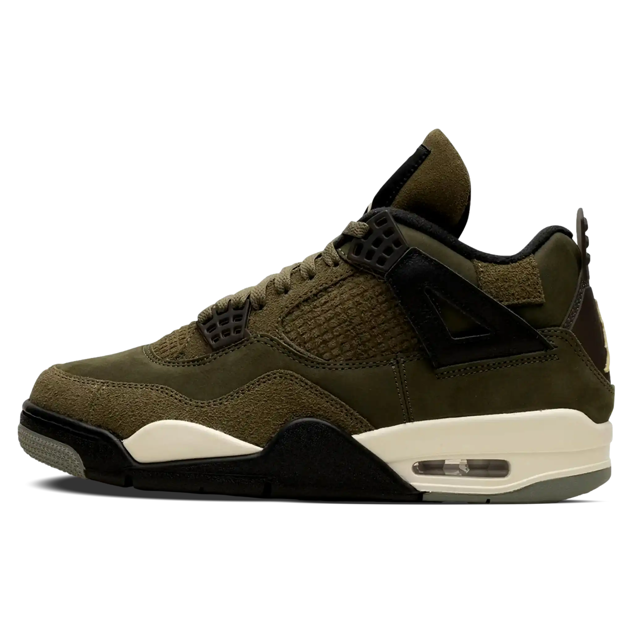 Tenis Air Jordan 4 Craft Medium Olive Verde