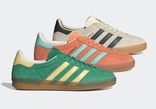 Adidas anuncia três novas cores para o Gazelle Indoor; veja