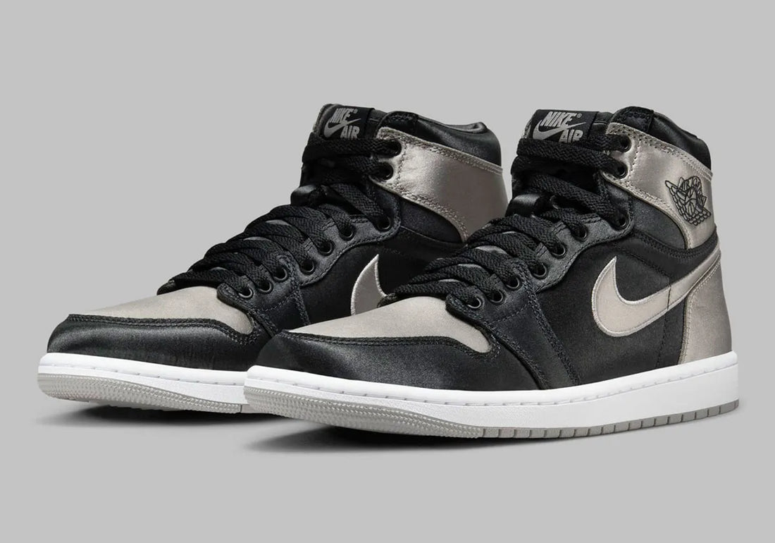 Imagens oficiais do Air Jordan 1 High “Satin Shadow” reveladas