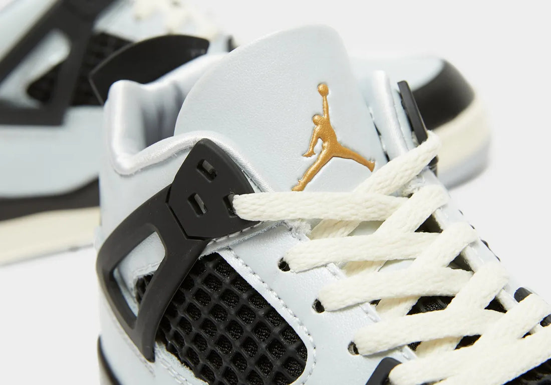 Primeiras Impressões do Exclusivo Air Jordan 4 “Pure Platinum” para Meninas