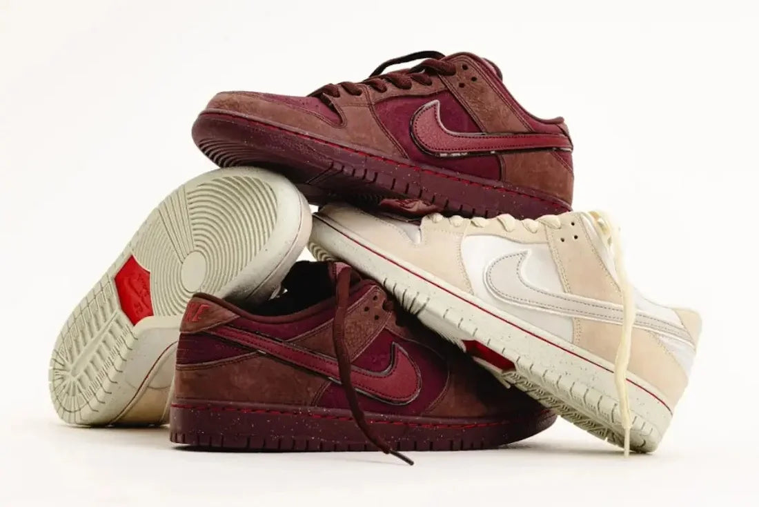 Os Nike SB Dunk Low "City of Love" chegam em 2024