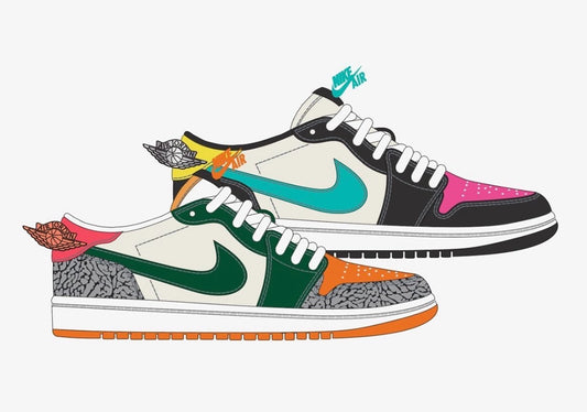 SoleFly traz o “What The” para o AJ1 Low