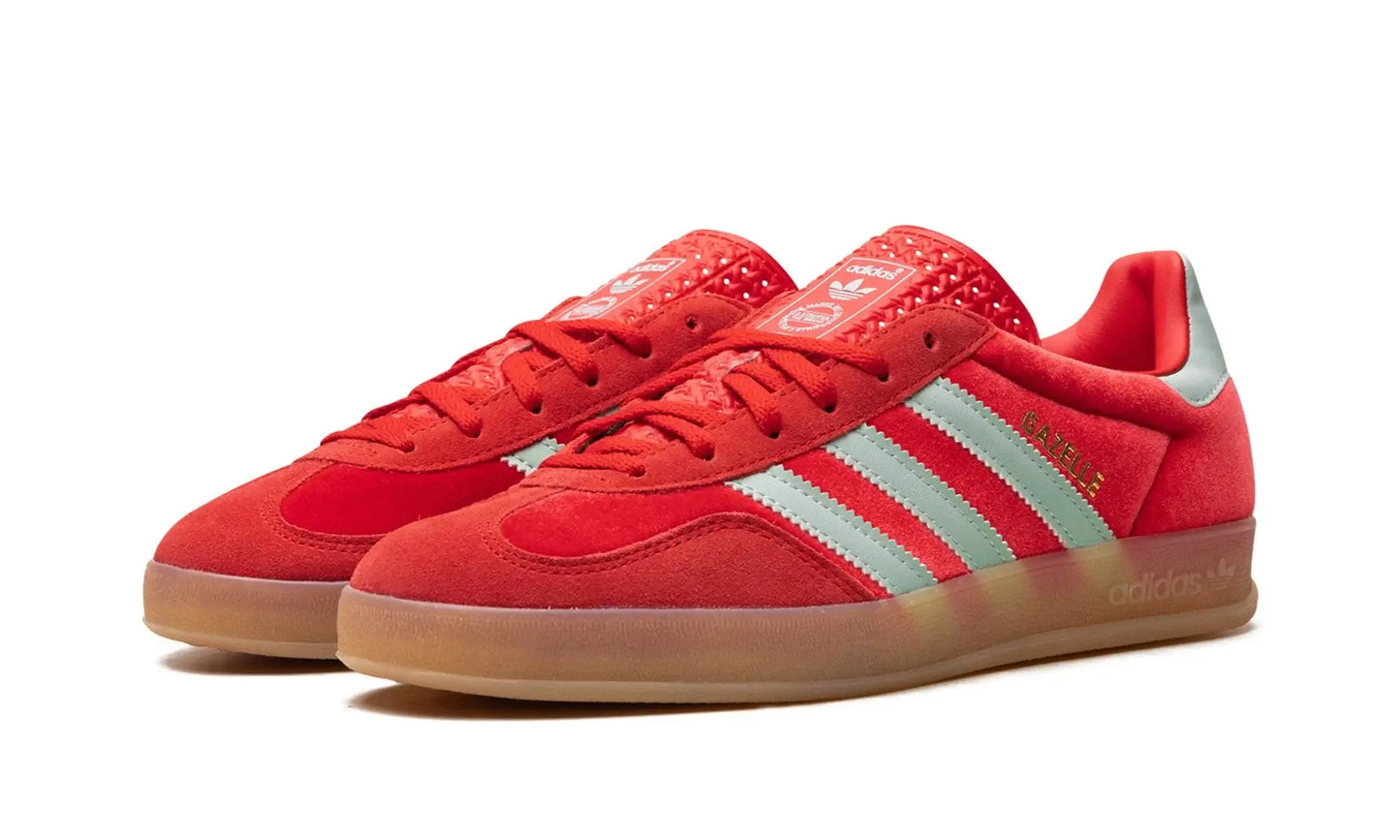 Tênis Adidas Gazelle Indoor "Velvet Pack Better Scarlet"  Vermelho