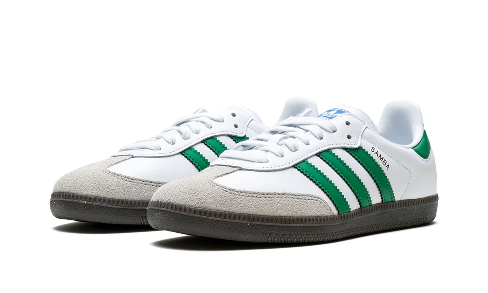 Tenis adidas feminino fashion branco e verde