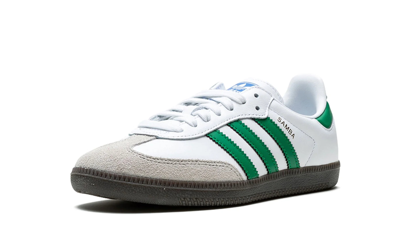 Adidas branco top e verde