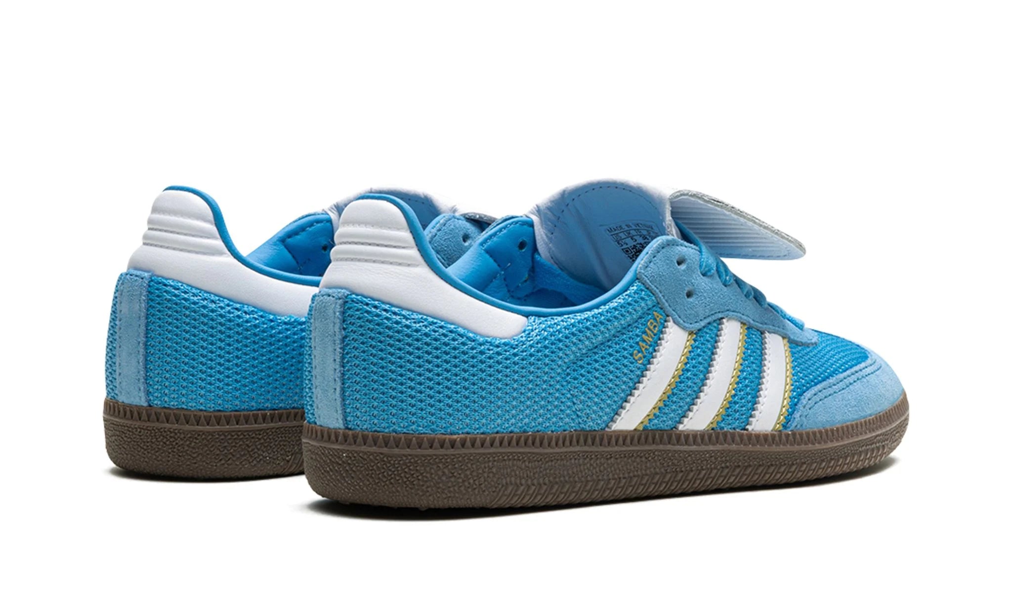 Tênis Adidas Samba OG Feminino "Blue Burst" Azul