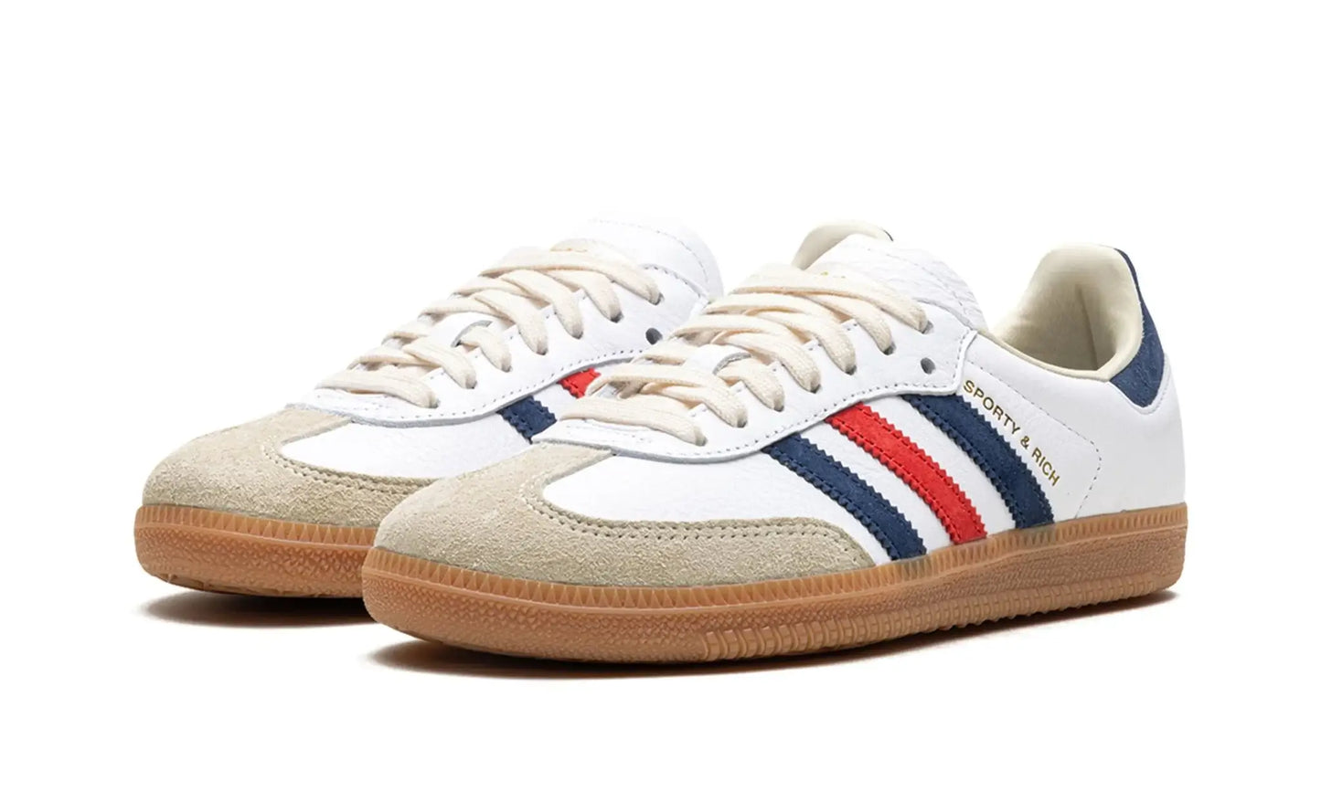 Tênis Adidas Samba OG x Sporty & Rich "USA"