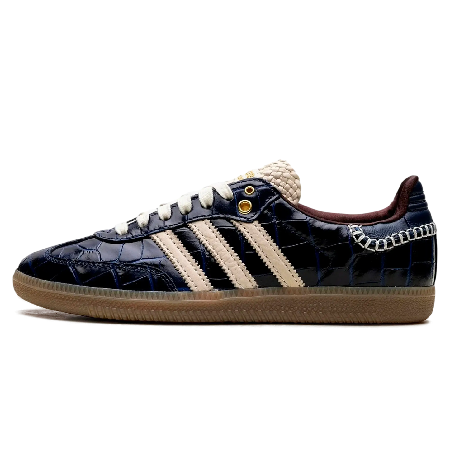 Tênis Adidas Samba x Wales Bonner "Navy Croc" Azul