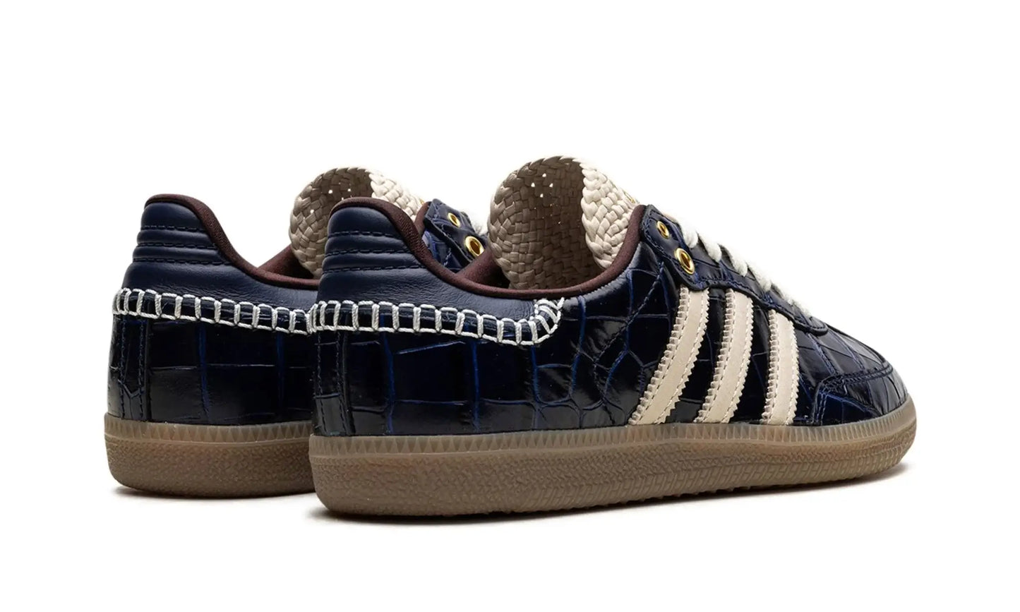 Tênis Adidas Samba x Wales Bonner "Navy Croc" Azul