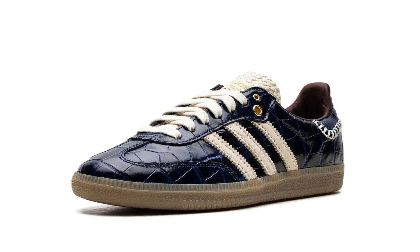 Tênis Adidas Samba x Wales Bonner "Navy Croc" Azul