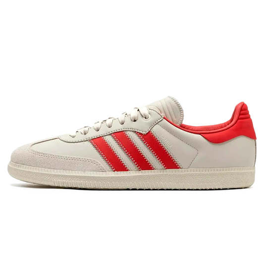 Tênis Adidas Samba x Humanrace "Glory Red" Branco / Vermelho