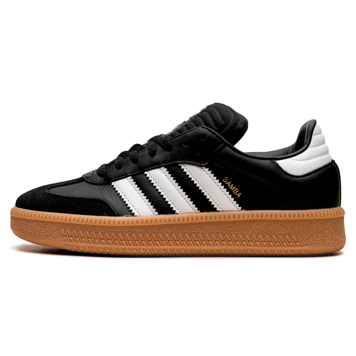 Tênis Adidas Samba XLG "Black White Gum" Preto