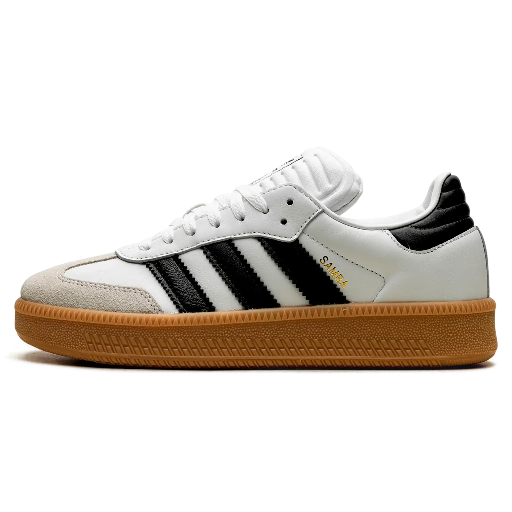 Tênis Adidas Samba XLG "White Black" Branco