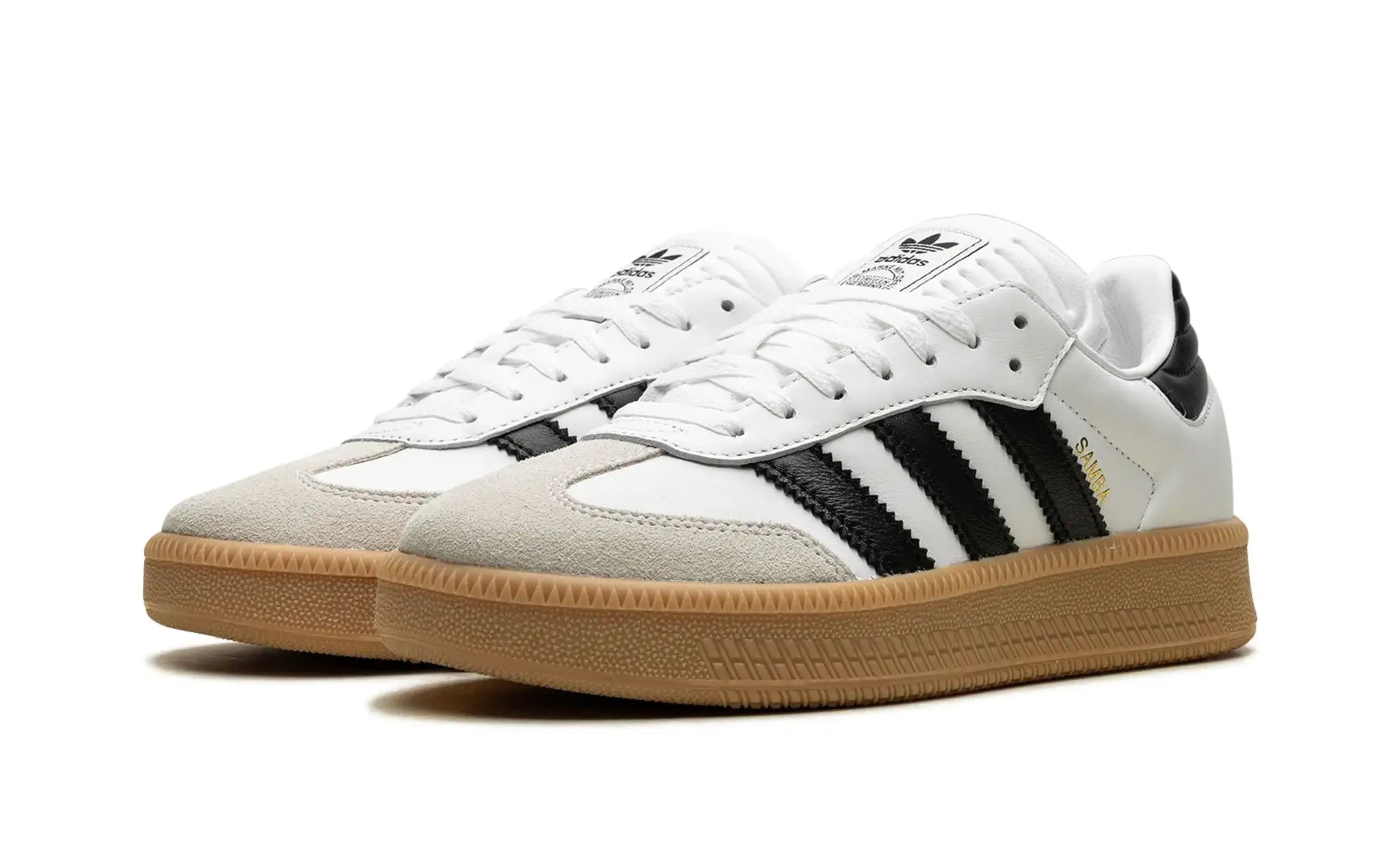 Tênis Adidas Samba XLG "White Black" Branco