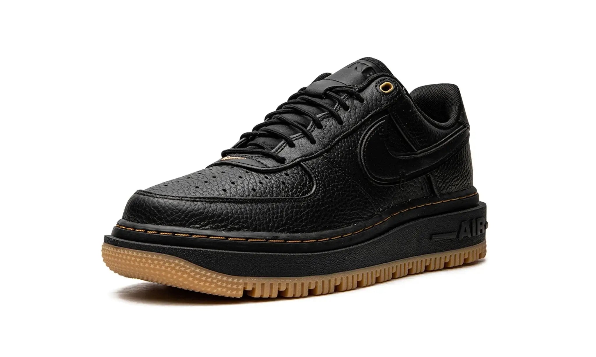 Af1 low black deals gum