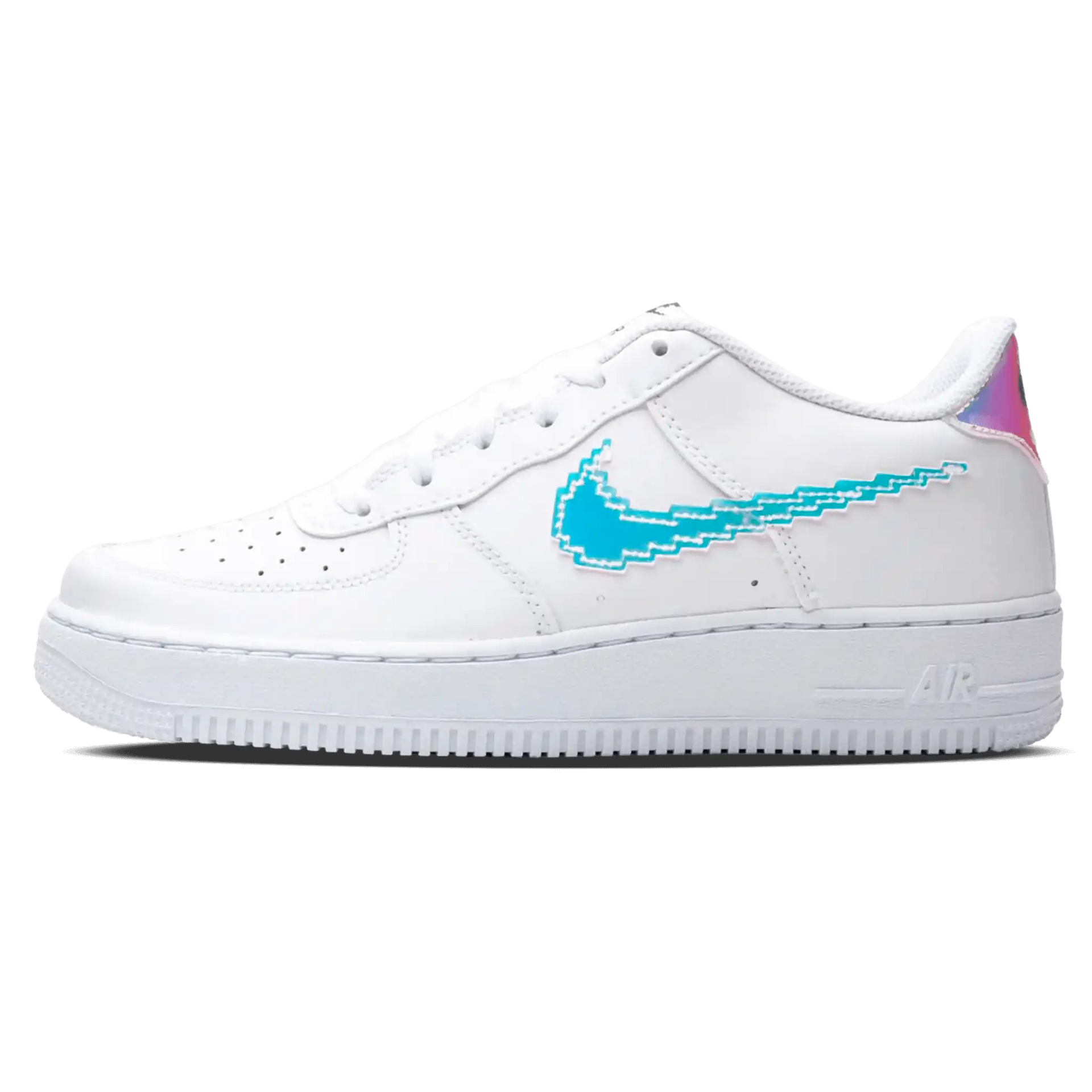 Air force 1 rainbow sales bottom