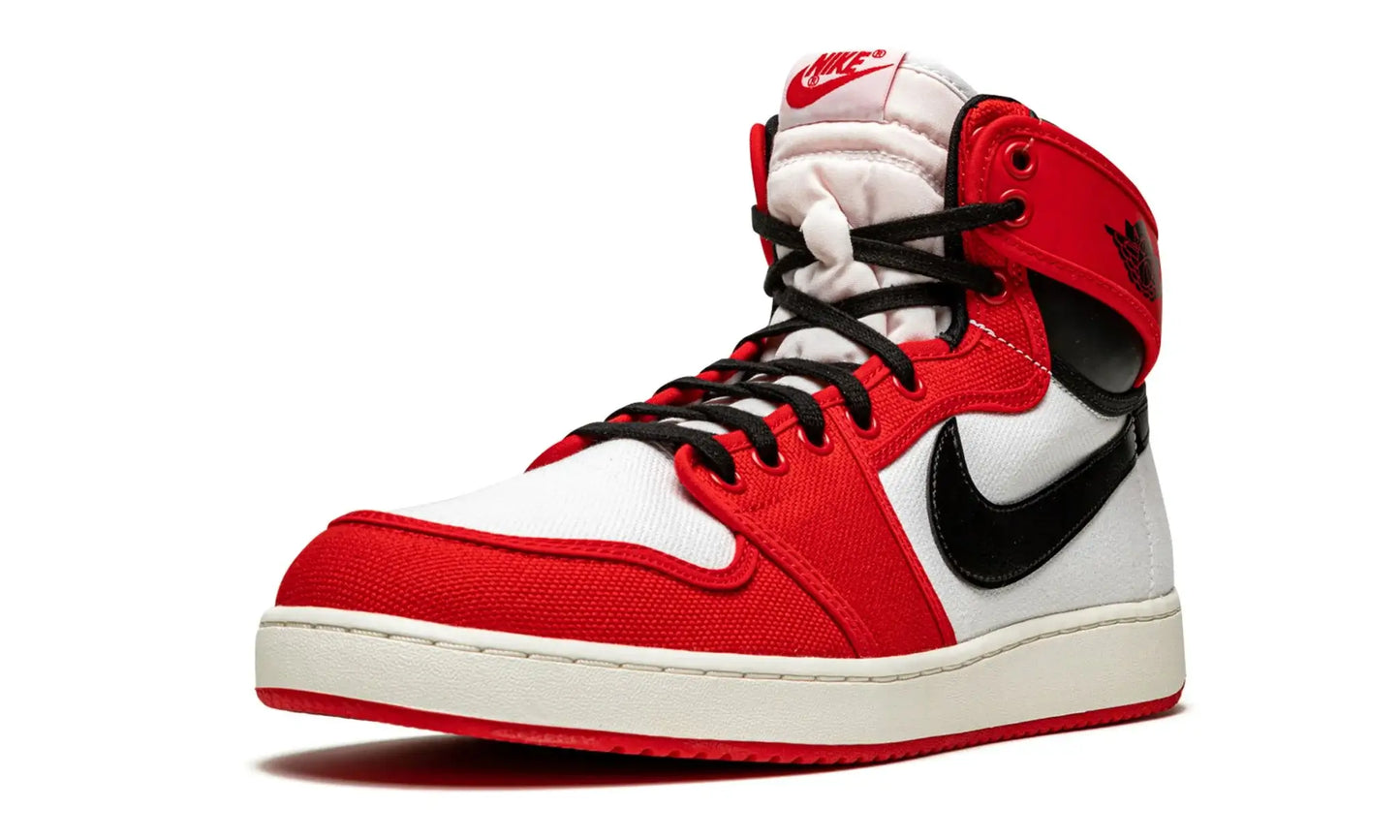 Tênis Air Jordan 1 KO Tecido "Chicago" Vermelho / Branco