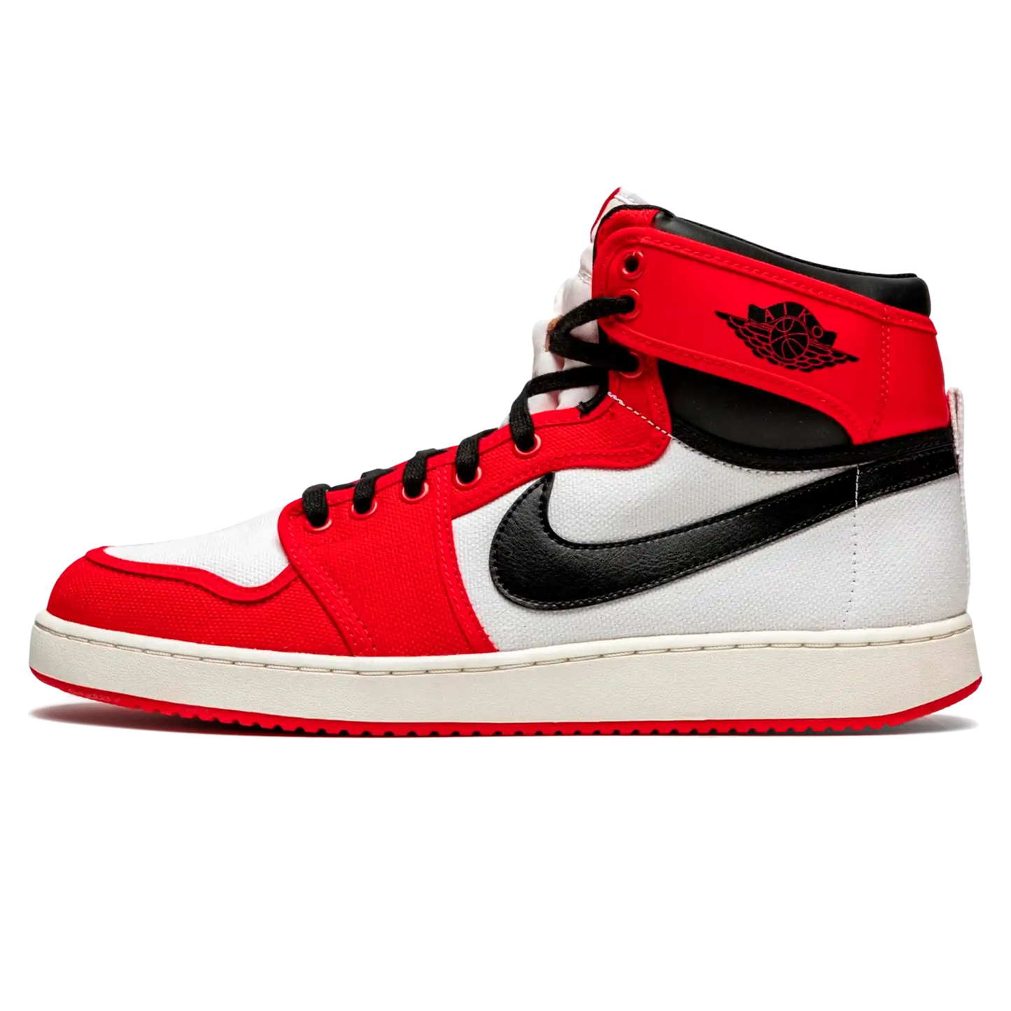 Tênis Air Jordan 1 KO Tecido "Chicago" Vermelho / Branco