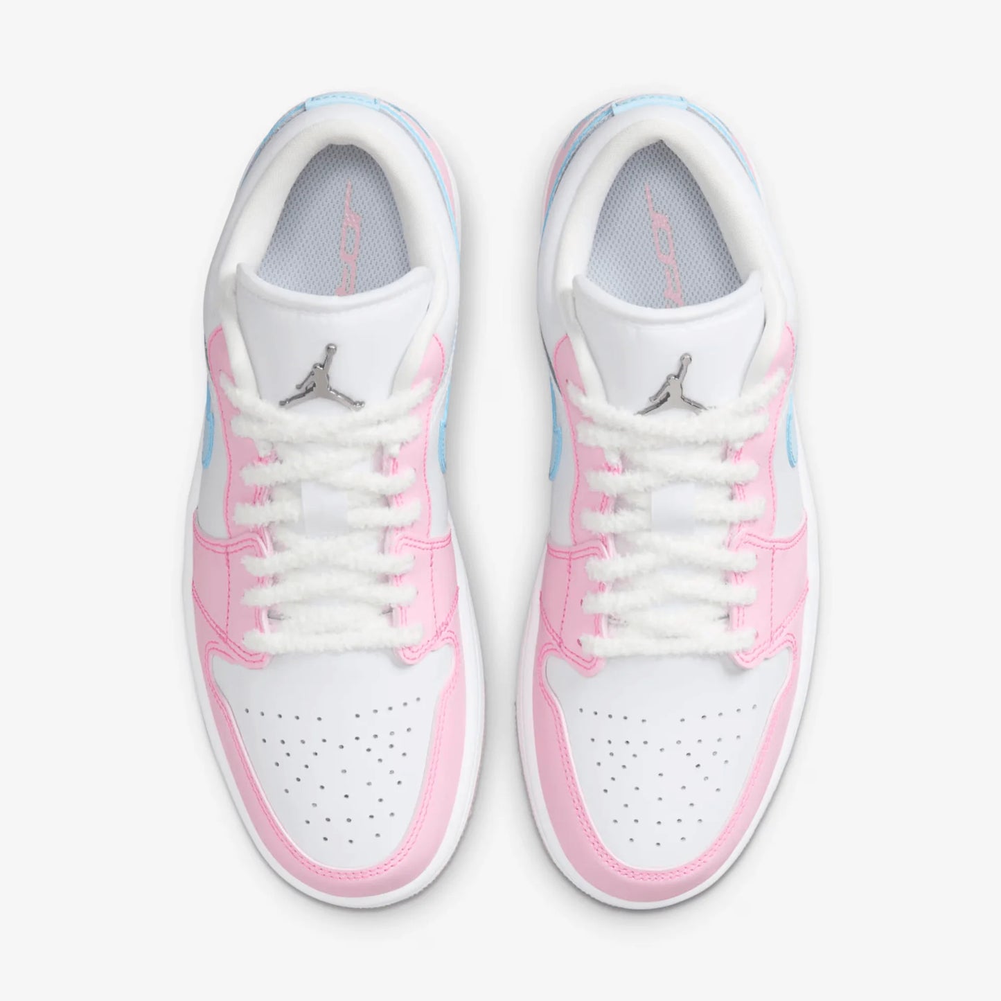 Tênis Air jordan 1 Low Feminino "Paw Print" Rosa